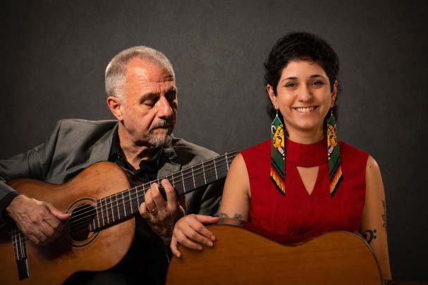 Swami Jr. e Luísa Lacerda